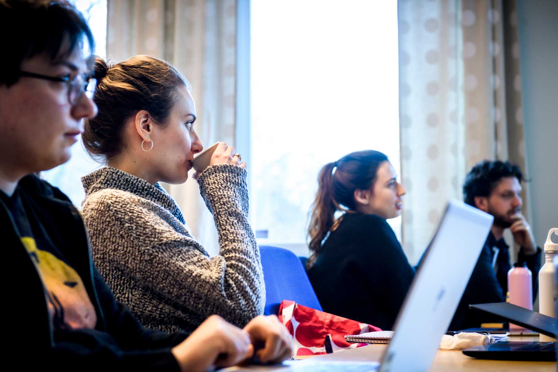 Students in classroom. Photo.